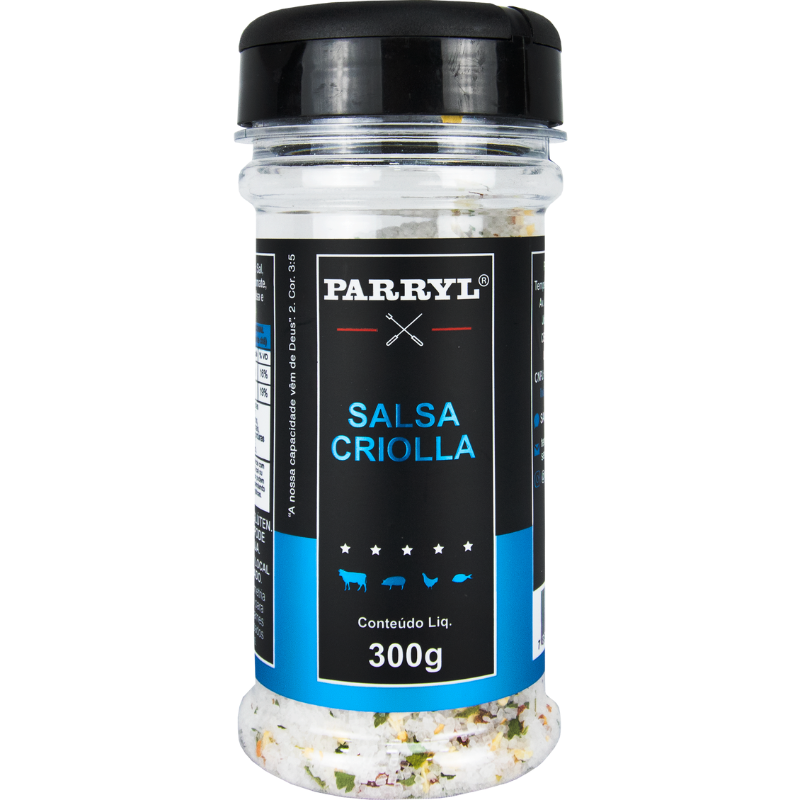 Sal de Parrilla com Salsa Criolla Parryl 300g